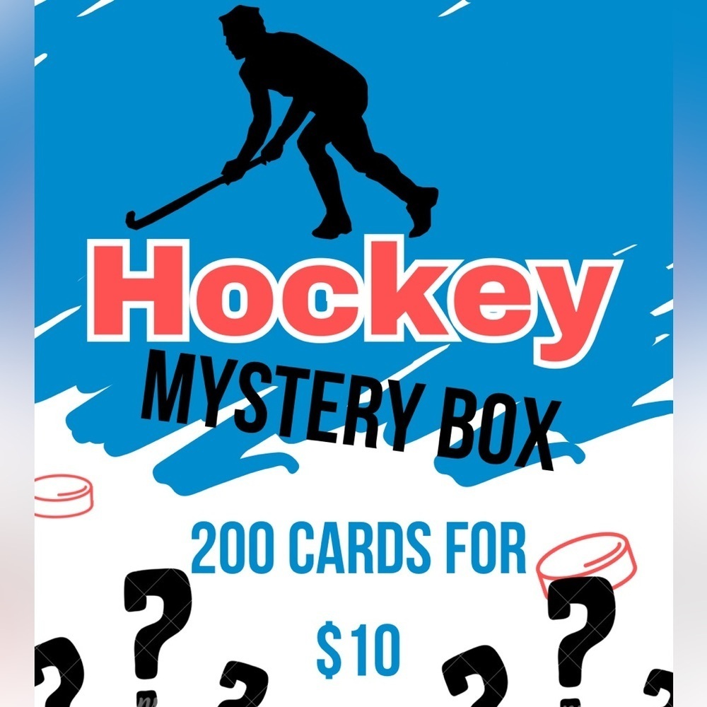 5/$25 NHL Mystery Cards Bundle (200)